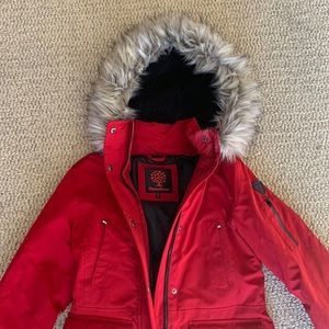 Canadiana Red Winter Jacket